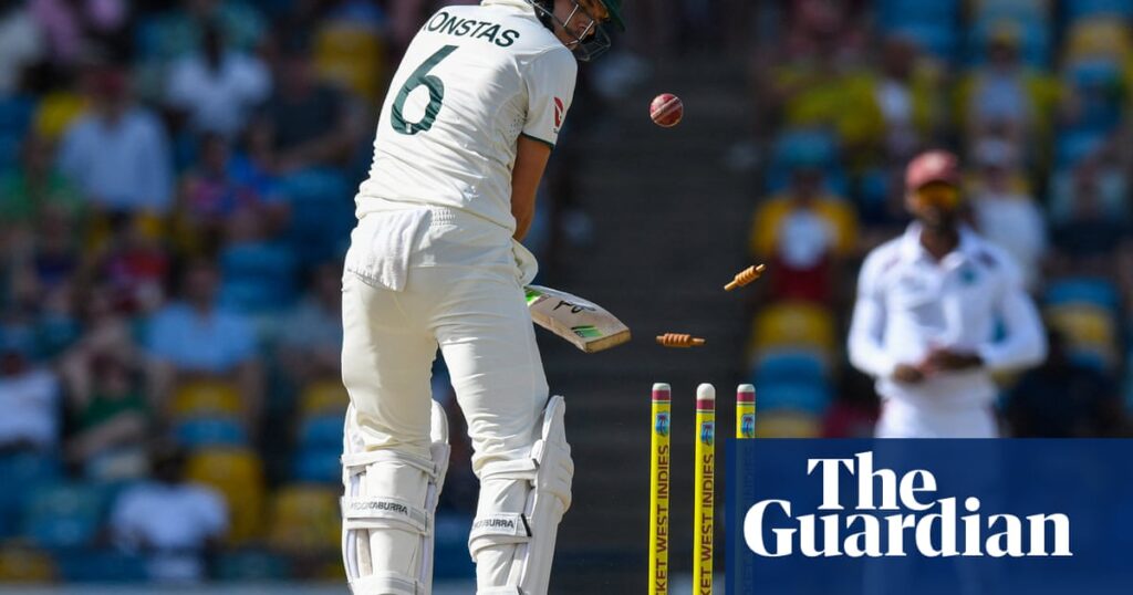 Australia’s top order stutters again to leave first Test in West Indies finely balanced | Australia cricket team