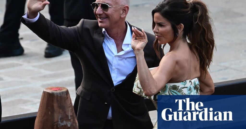 Gondolas and guerrillas: divisive Jeff Bezos and Lauren Sánchez wedding in full swing | Jeff Bezos