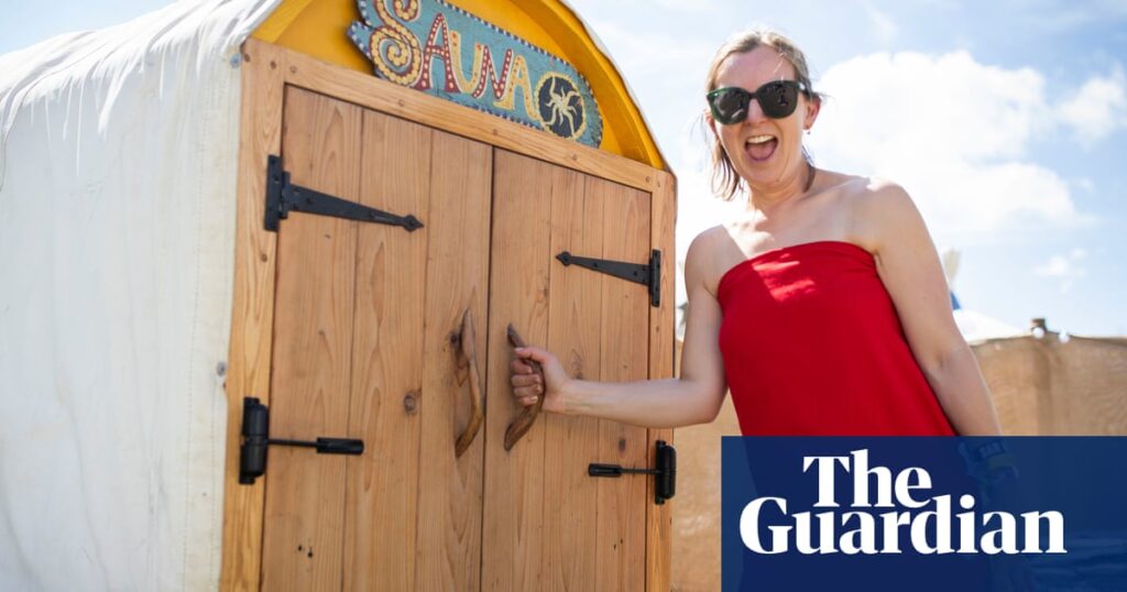Gong baths and a naked sauna: my search for inner peace at Glastonbury | Glastonbury 2025