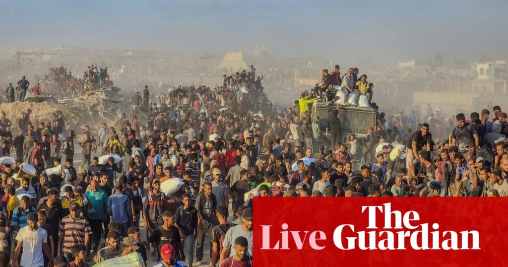 Israeli-US food distribution scheme in Gaza is ‘slaughter masquerading as aid’ says MSF – Middle East crisis live | Middle East and north Africa