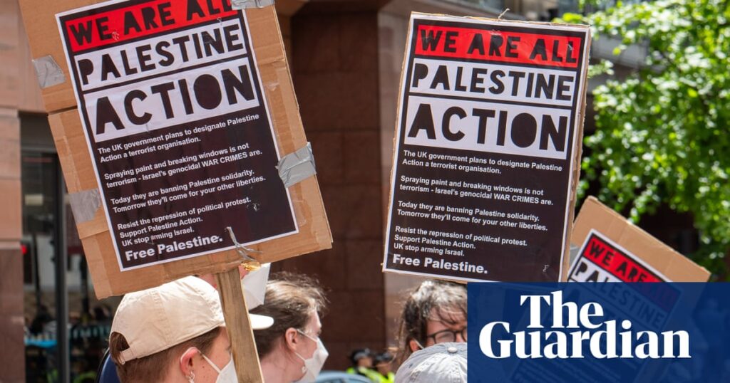 Judge grants Palestine Action urgent hearing to try to stop ban taking effect | Counter-terrorism policy