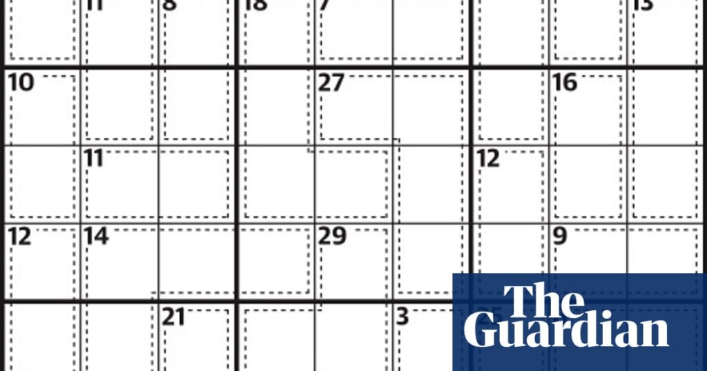 Killer sudoku 976 | Life and style