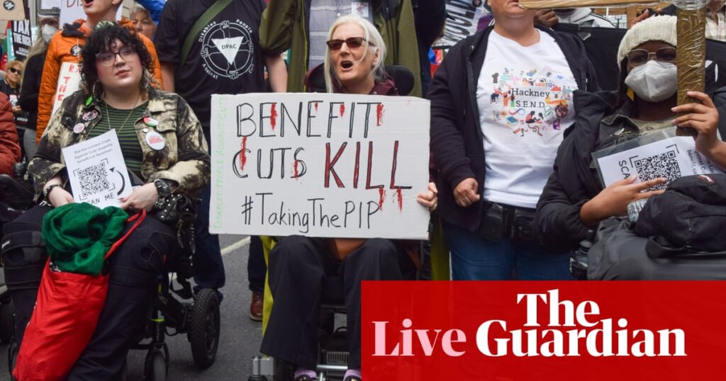 Minister says Labour’s welfare bill rebels ‘trying to do their job well’ as No 10 considers concessions – UK politics live | Politics