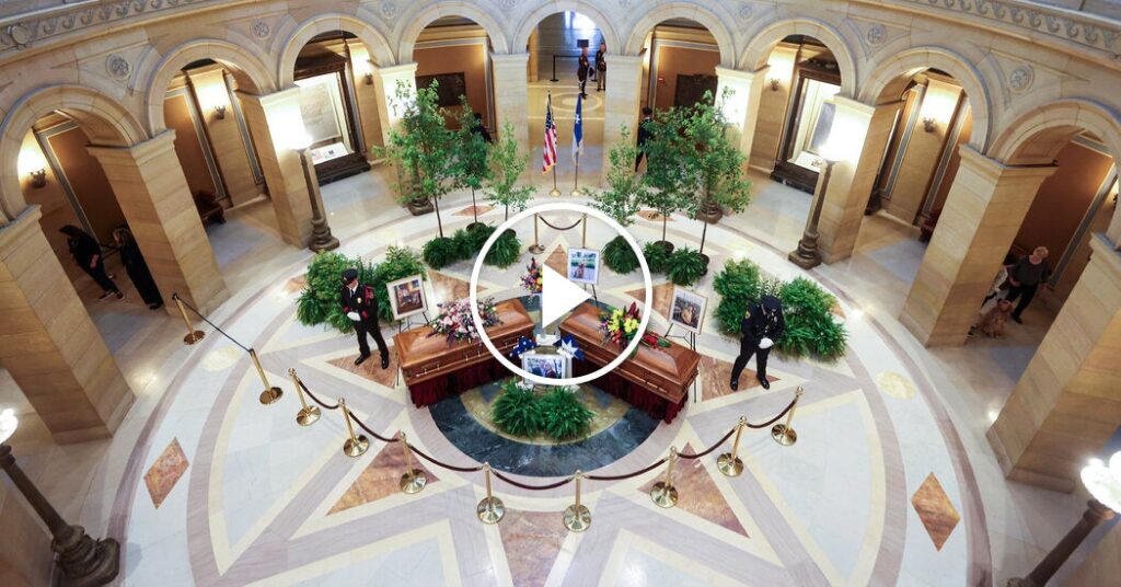 Minnesota State Lawmaker Lies in State With Her Husband