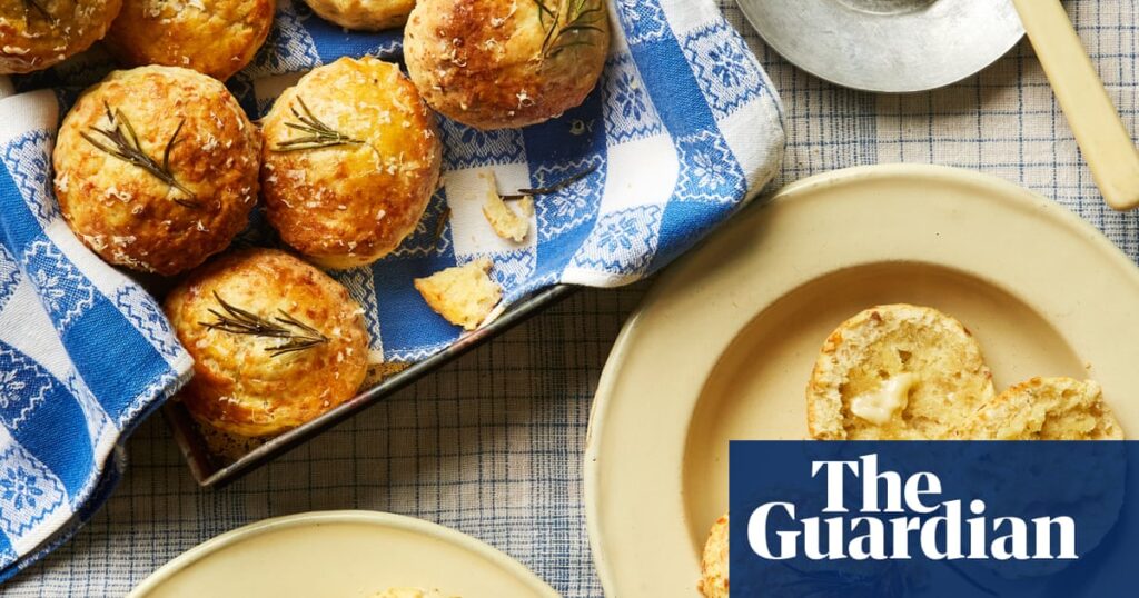 Rukmini Iyer’s quick and easy recipe for mini parmesan, apple and rosemary scones | Baking
