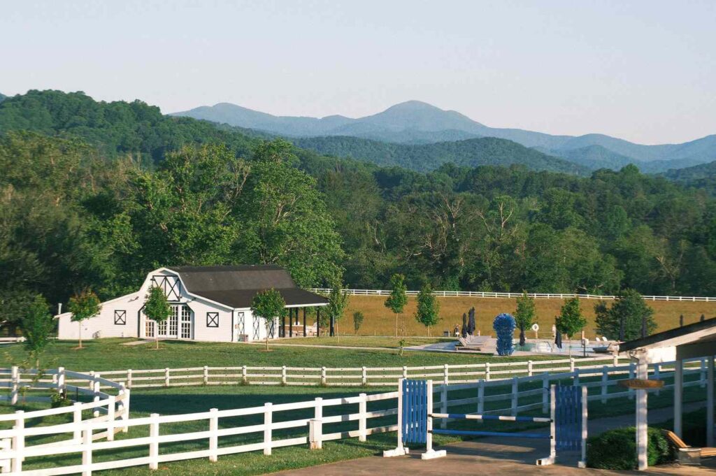 The Horse Shoe Farm in Hendersonville, NC