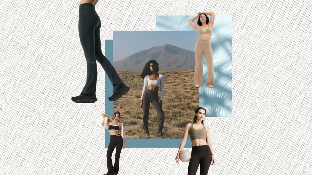 11 Best Flared Leggings for Travel Days, According to Our Editors