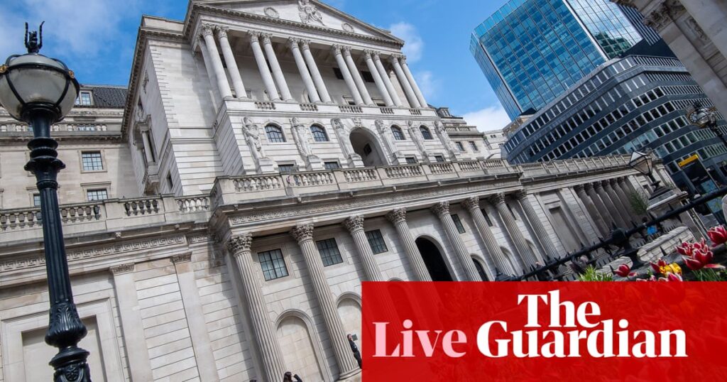 Bank of England says UK banks can increase riskier mortgage lending – business live | Business