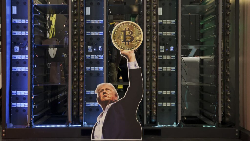 Bitcoin pulls back from record as 'Crypto Week' begins in Washington