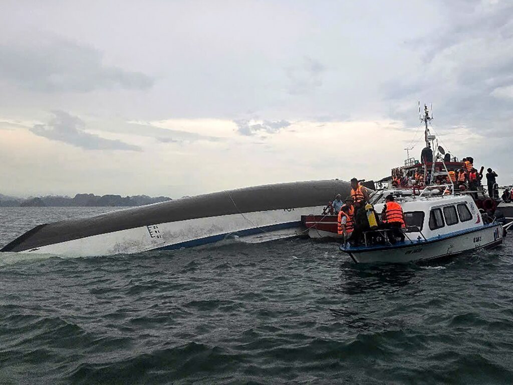 Dozens dead after tourist boat capsizes in Vietnam’s Halong Bay | Climate News