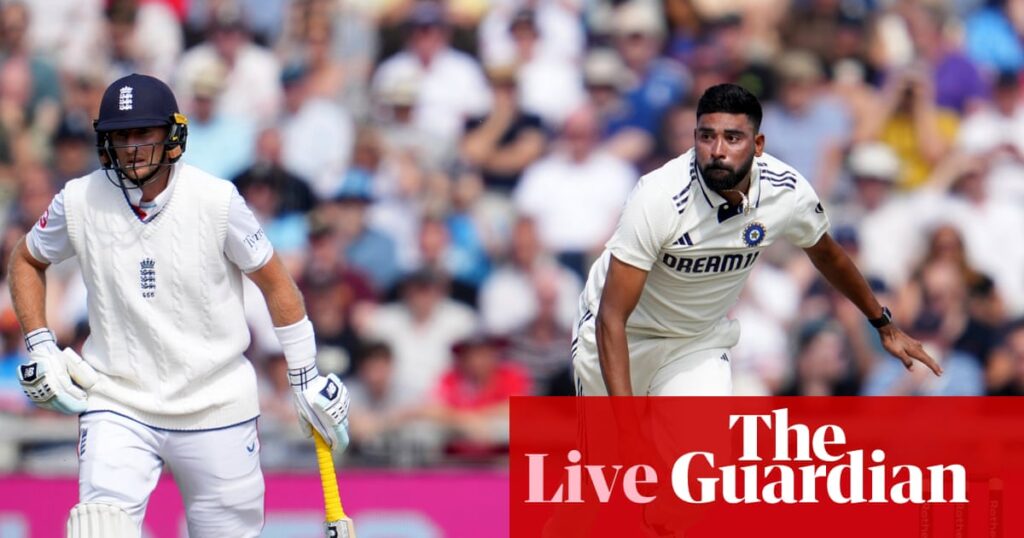 England v India: fourth men’s cricket Test, day three – live | England v India 2025