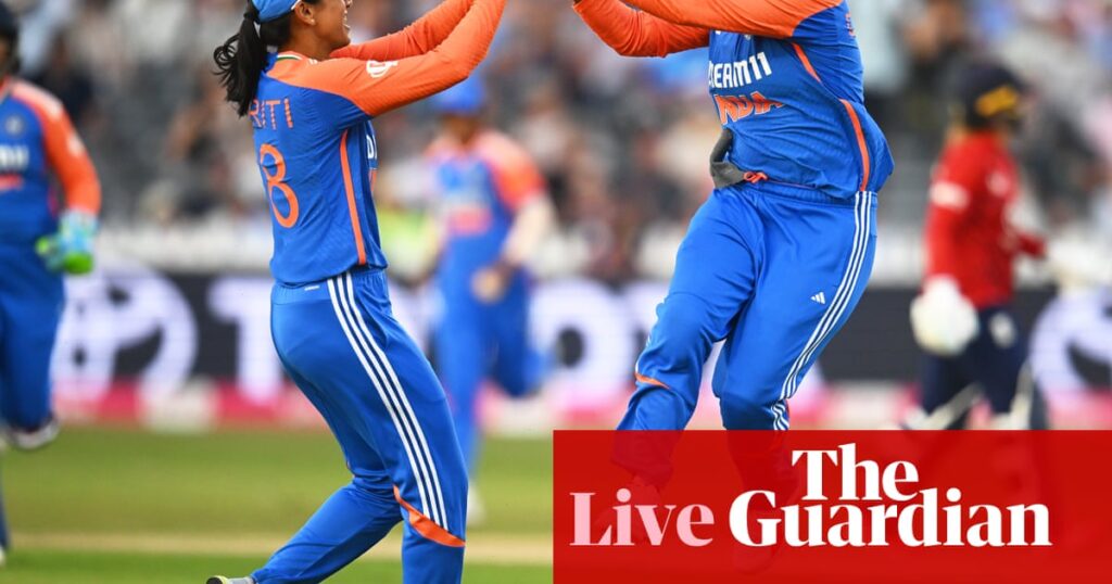 England v India: second women’s T20 cricket international – live | Women's cricket