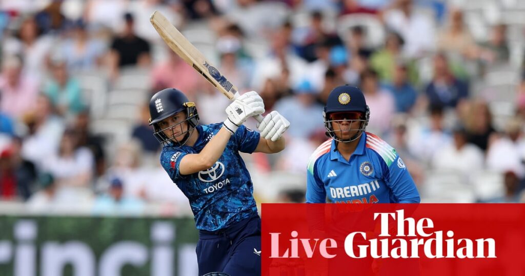 England v India: second women’s cricket one-day international – live | Women's cricket