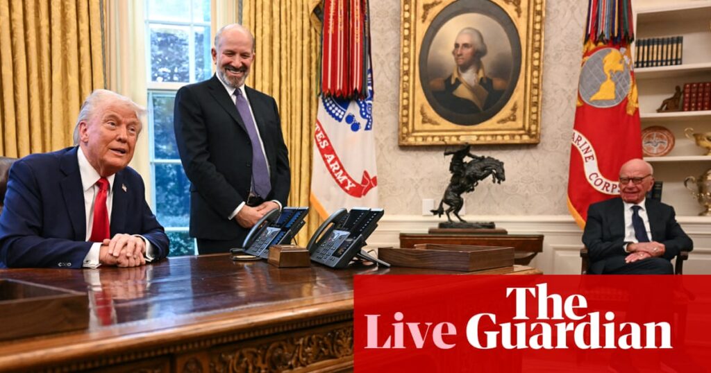 Epstein case ‘a matter of public concern’, Pam Bondi says in motion to unseal grand jury transcripts – US politics live | US news