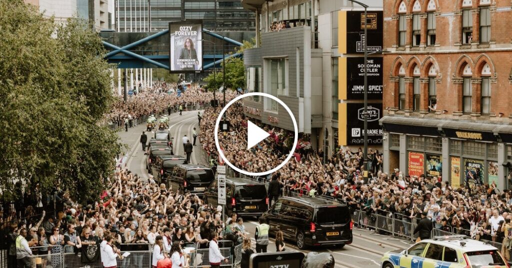 Family and Fans Pay Tribute to Ozzy Osbourne at Funeral Procession