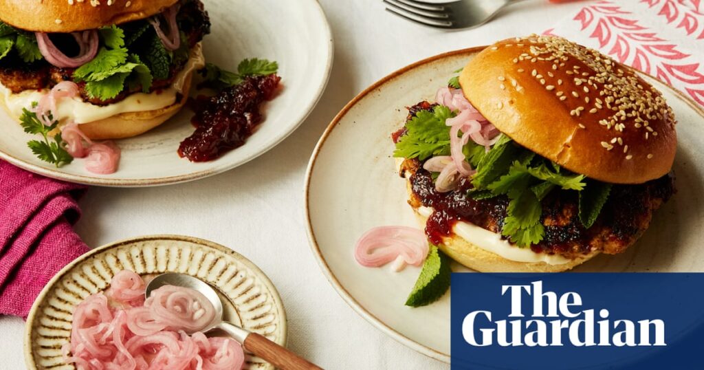 Georgina Hayden’s recipe for red curry chicken and courgette burgers | Food