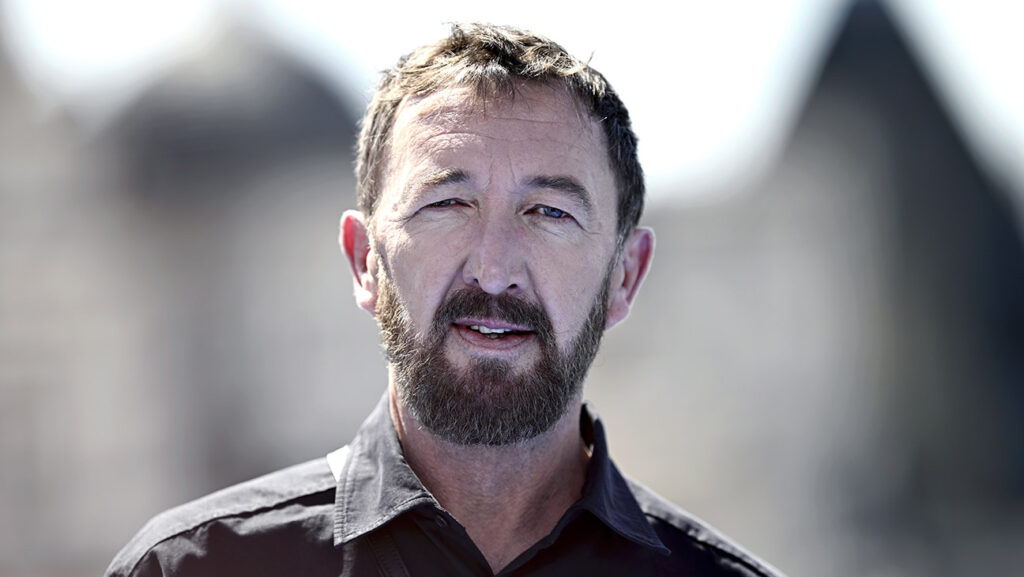 Ralph Ineson attends the photocall for The Fantastic Four: First Steps at the Corinthia Hotel London on July 11, 2025 in London, England.