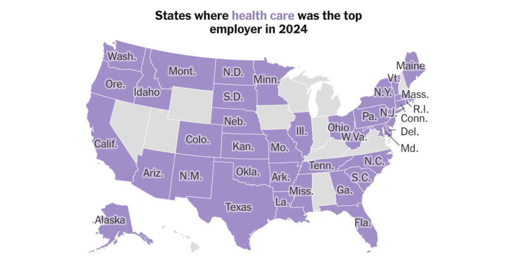 How Health Care Remade the U.S. Economy