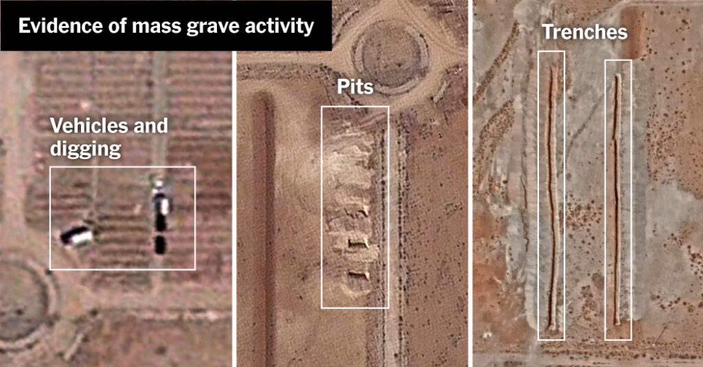 How the Assad Regime Buried Its Victims in a Mass Grave in Syria