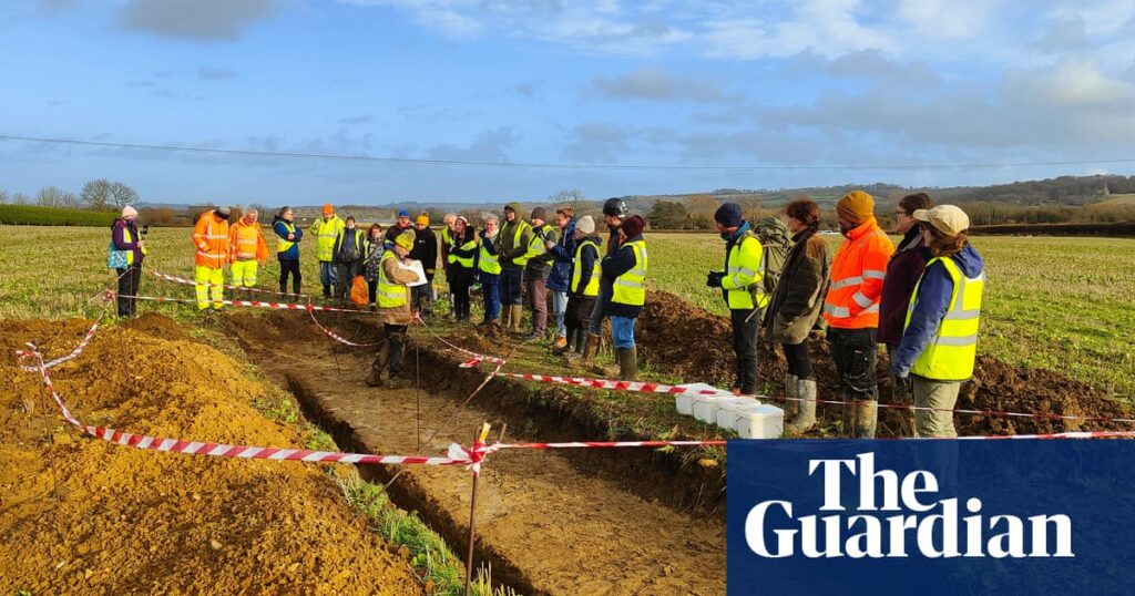 Iron age settlement found in Gloucestershire after detectorist unearths Roman swords | Archaeology