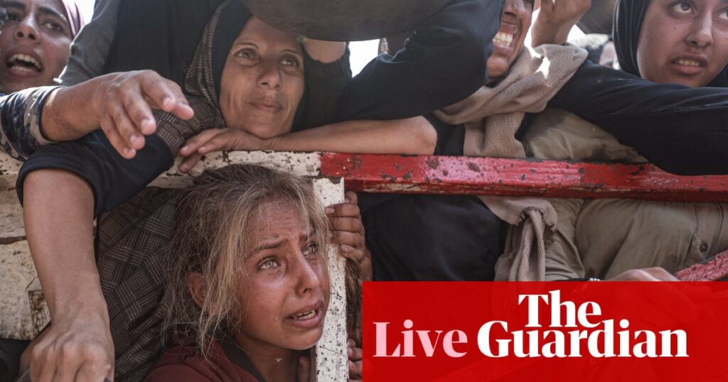 Israel-Gaza war live: aid drops to Gaza ‘inefficient and a distraction’ with starvation deepening, UN says | Israel-Gaza war
