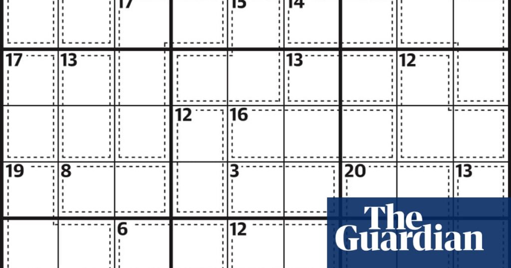 Killer sudoku 978 | Life and style