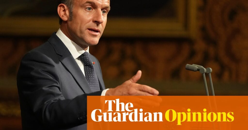 MPs and peers make awkward small talk during wait for box-office hit Macron | John Crace