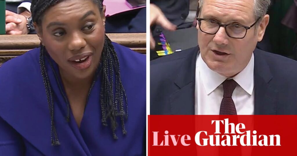 PMQs live: Starmer faces Badenoch ahead of meeting with Macron | Politics