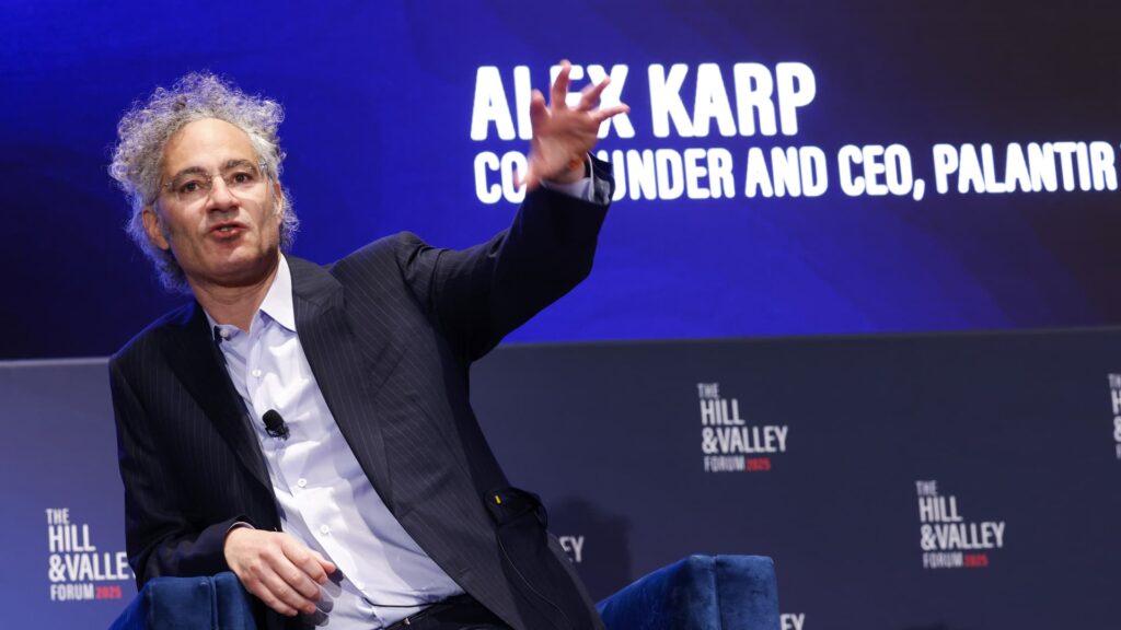 Palantir jumps to all-time high, becomes 20th most valuable U.S. firm