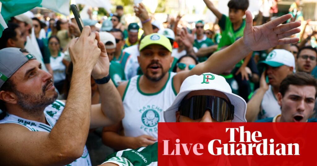 Palmeiras v Chelsea: Club World Cup quarter-final – live updates | Club World Cup 2025