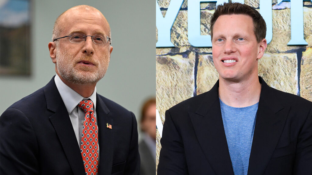 Brendan Carr and David Ellison