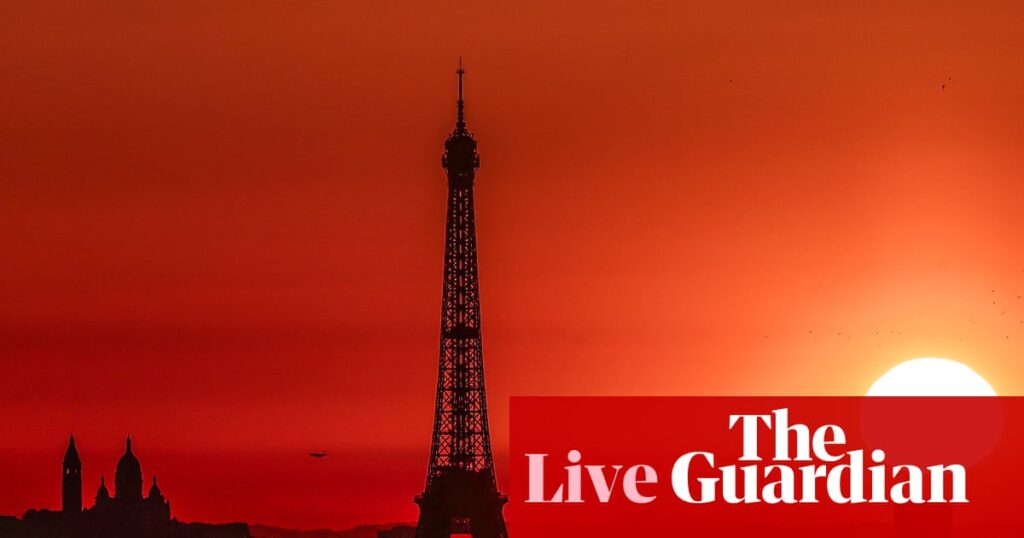 Paris on red alert as Europe faces extreme heat with weather warnings across the continent - Europe live | Climate crisis