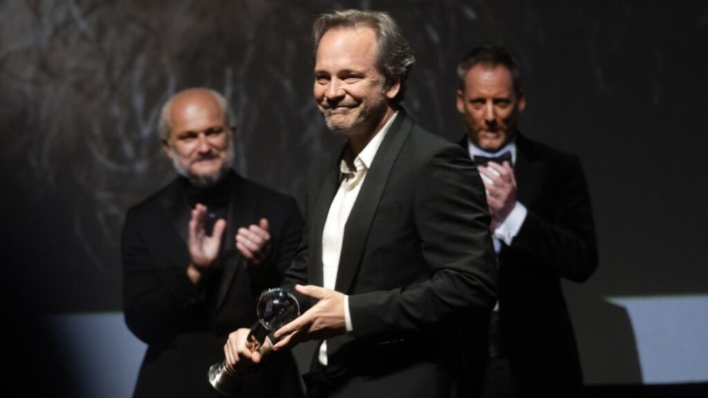 Peter Sarsgaard at the 2025 Karlovy Vary International Film Festival opening ceremony