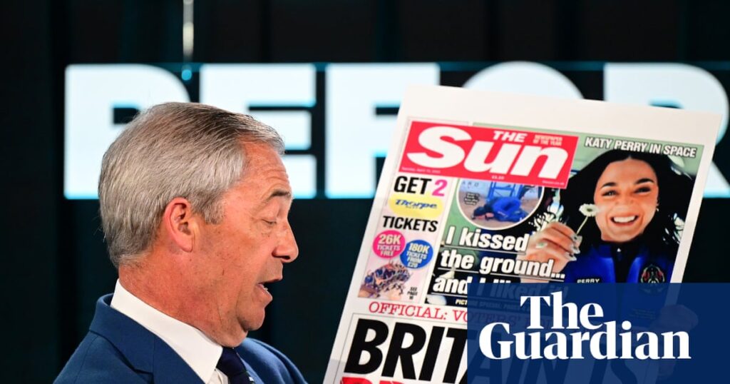 Press shift: how the rightwing media are pivoting to Reform | UK Independence party (Ukip)