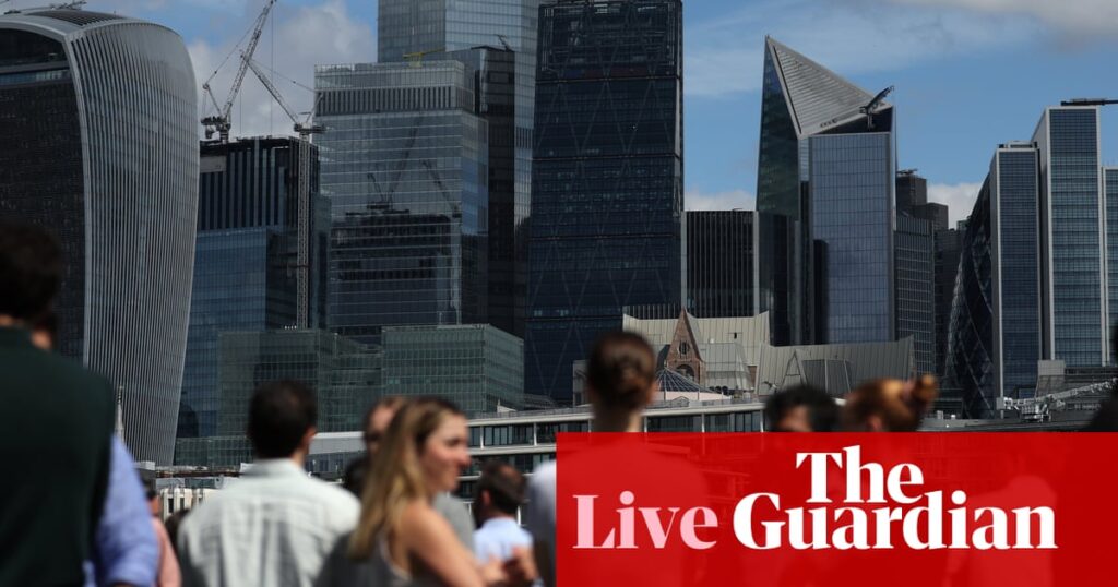 Rachel Reeves says GDP figures ‘are disappointing’ after UK economy shrinks for second month in a row – business live | Business