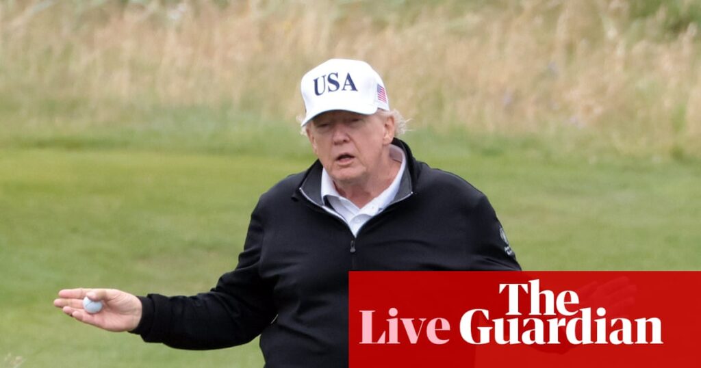 Starmer to talk Gaza and trade with Trump, as minister suggests UK recognition of Palestine will happen this parliament – UK politics live | Politics