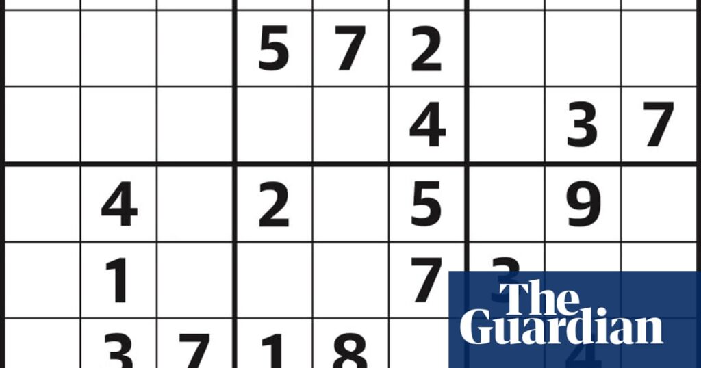 Sudoku 6,982 medium