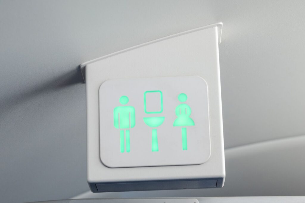 This Is the Best Time to Use the Bathroom on a Plane