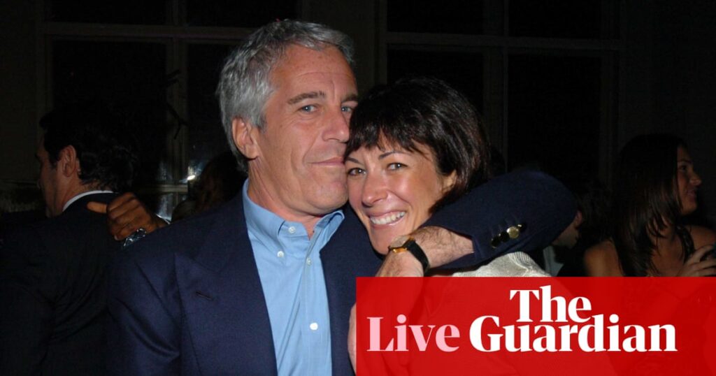 Top justice department official plans meeting with Ghislaine Maxwell amid Epstein files crisis – US politics live | Trump administration
