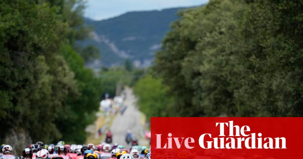 Tour de France 2025: stage 17 updates on the road from Bollène to Valence – live | Tour de France 2025
