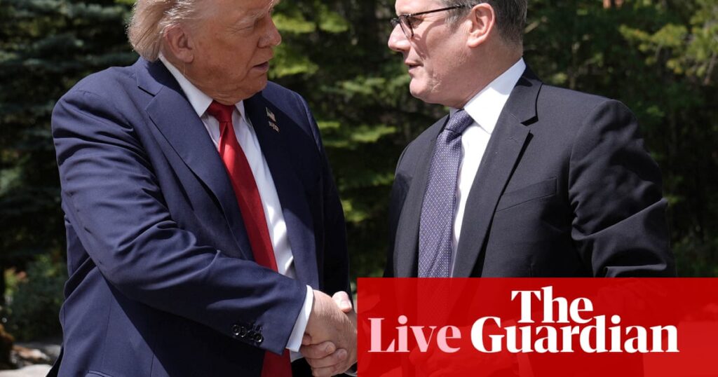 Trump says he ‘really likes Starmer, even though he’s a liberal’ – UK politics live | Politics