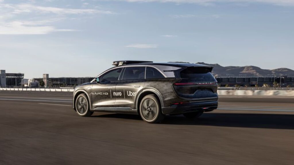 Uber inks robotaxi deal with Lucid, invests $300 million in EV company