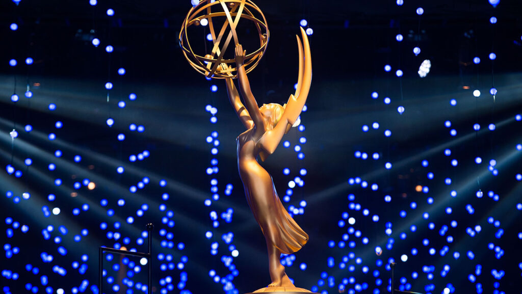 Emmy statuette
