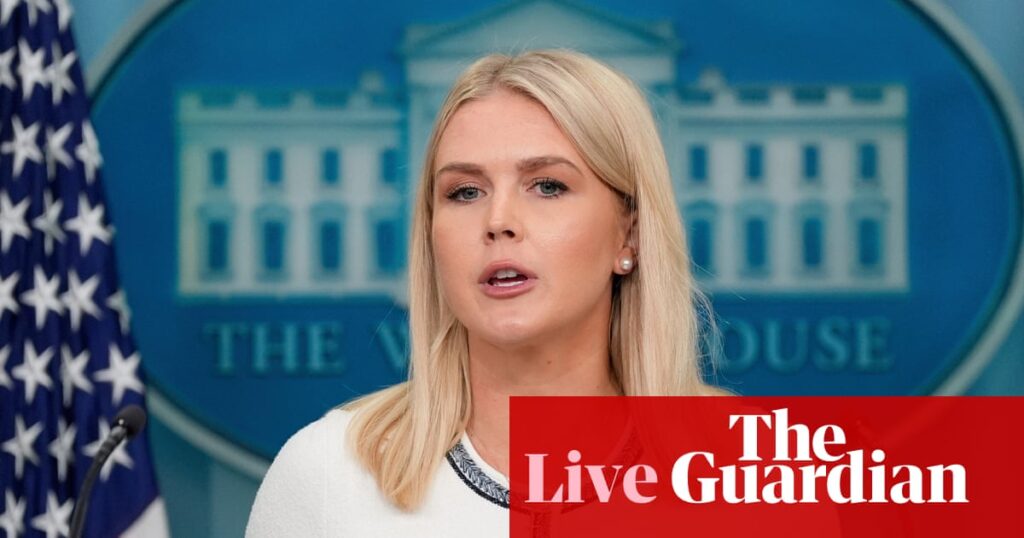 White House says Trump won’t recommend special prosecutor in Epstein case and calls Democrats wanting transparency ‘asinine’ – live | Trump administration