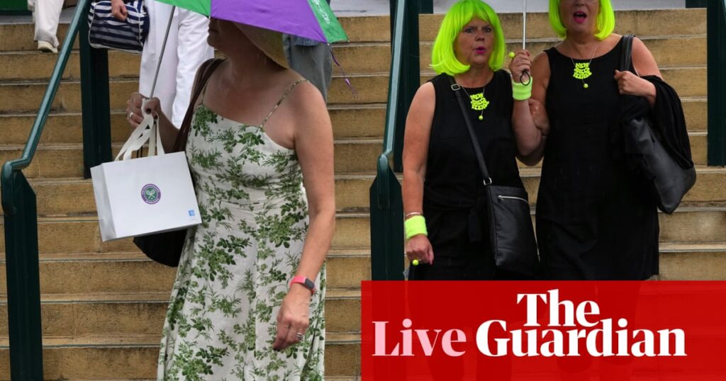 Wimbledon 2025: Alcaraz, Sabalenka, Raducanu and Boulter in action on day three – live | Wimbledon 2025