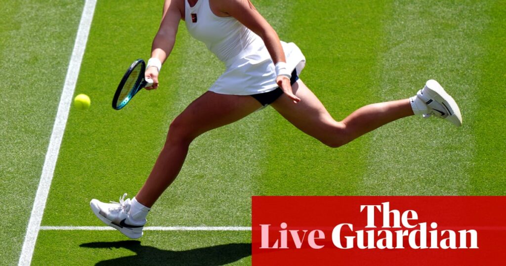 Wimbledon 2025: Draper, Sinner and Krejcikova in action on day four – live | Wimbledon 2025