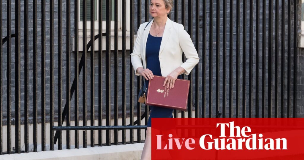 Yvette Cooper avoids criticising Macron’s attack on Brexit as she defends migrant deal – UK politics live | Politics