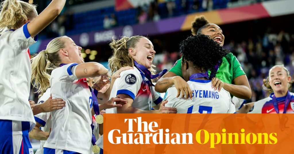 ‘Proper England’: perfect unity that shows how Lionesses triumphed over the odds | England women's football team
