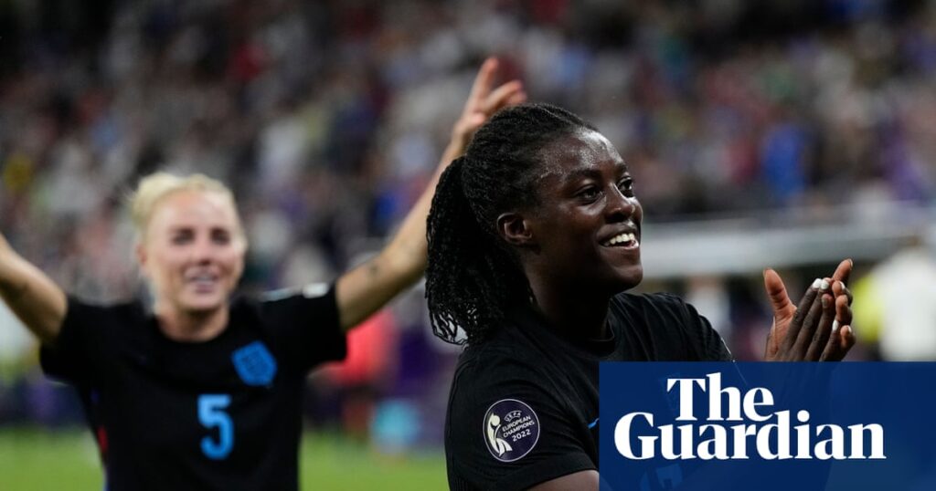 ‘She’s an inspiration to the youngsters’: the rapid rise of Michelle Agyemang | England women's football team