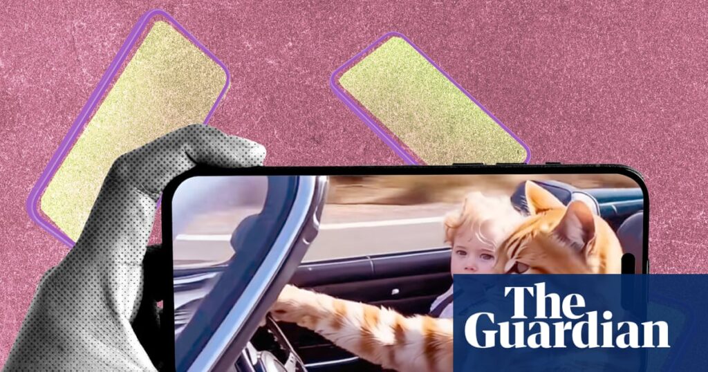 AI has created a new breed of cat video: addictive, disturbing and nauseatingly quick soap operas | Artificial intelligence (AI)